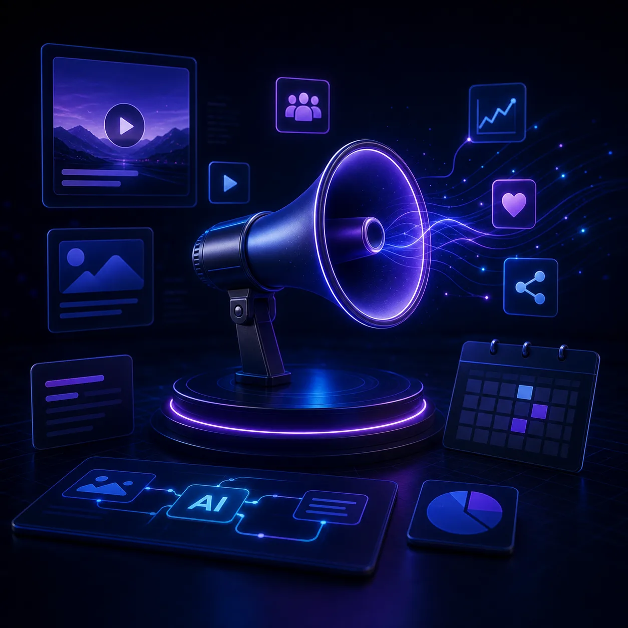 Visuel du projet Plateforme média IA pour organisations locales